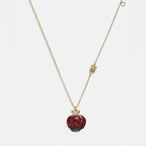 ‎NWT Disney X Coach Poison Apple Necklace